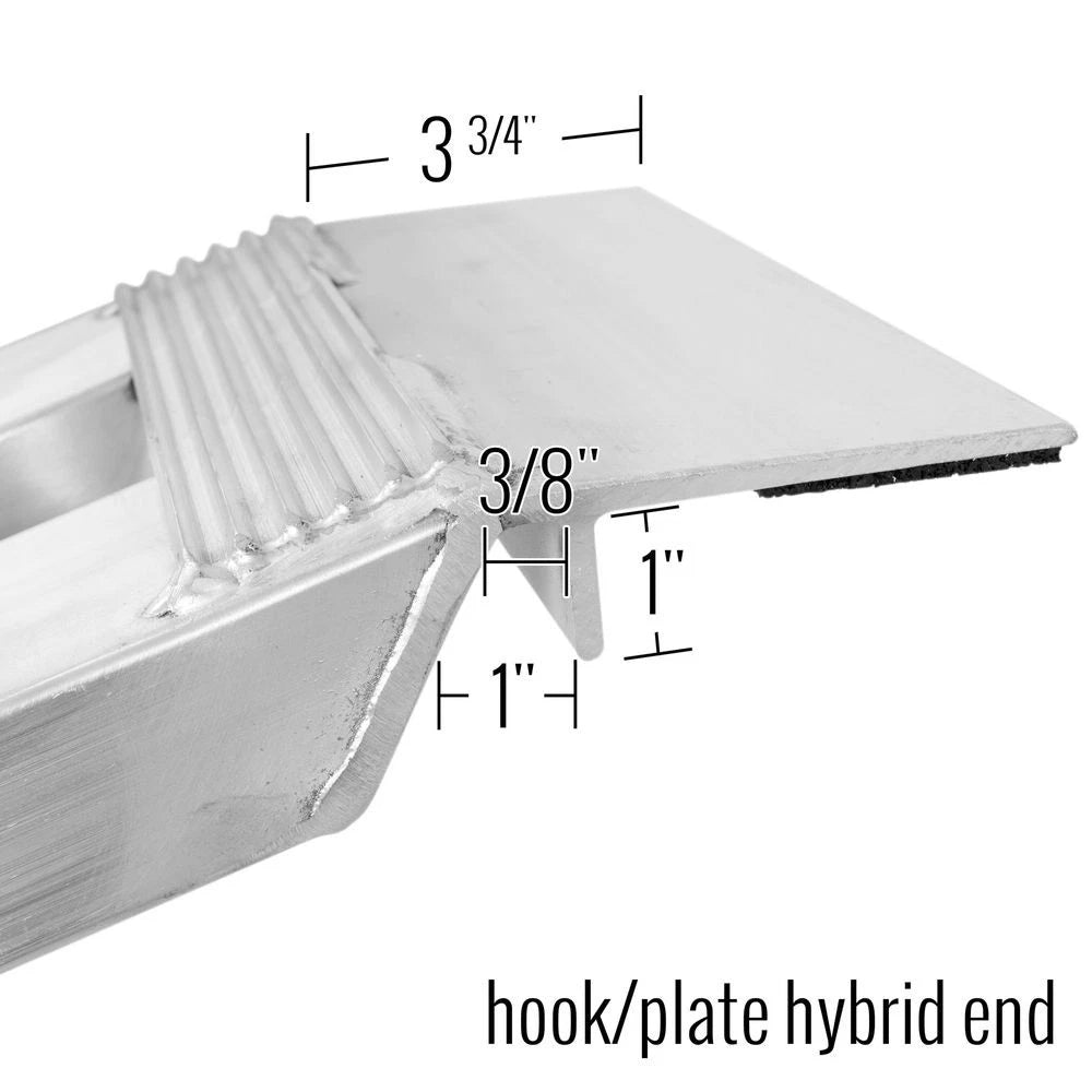 Heavy Duty Aluminum Loading Ramps 2,500 lb Capacity 72" x 12" (Universal)