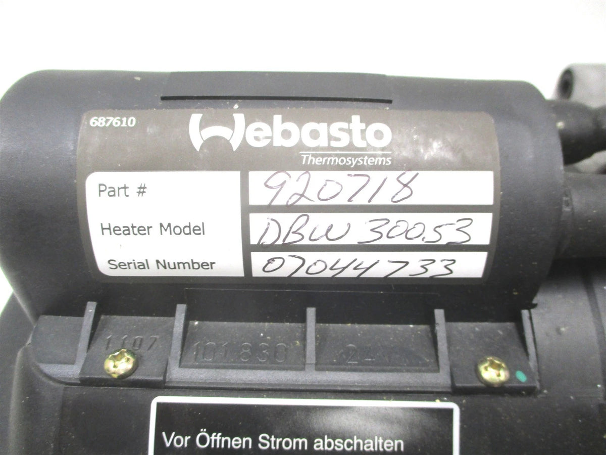 Webasto DBW 300 Diesel Coolant Heater 24V 130W (DBW300.25)
