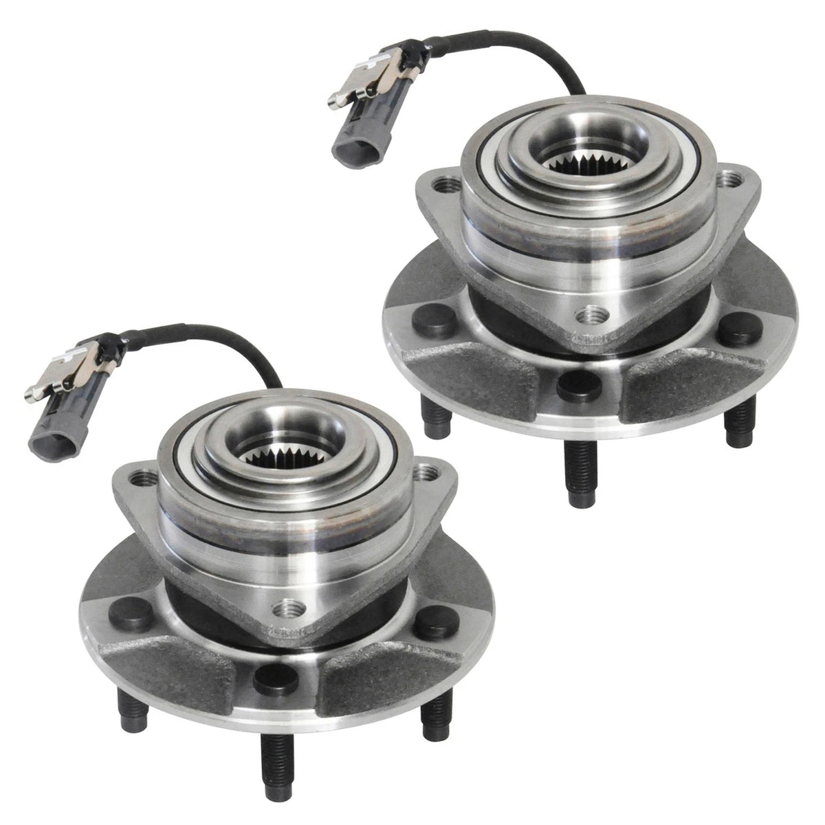 2X Front Wheel Hub Bearing Assembly 513189 for Chevy Equinox, Saturn Vue (2005–2014)