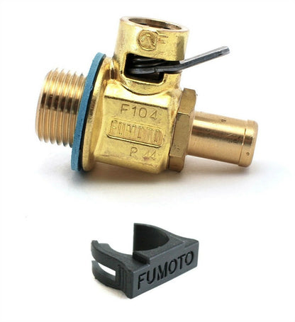 Fumoto F104N Engine Oil Drain Valve w/ LC10 Clip for Dodge 6.7L Diesel