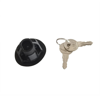 Fuel Tank Plug Cap Locking Gas w/ 2 Keys for Ford Expedition Explorer (1997–2023)