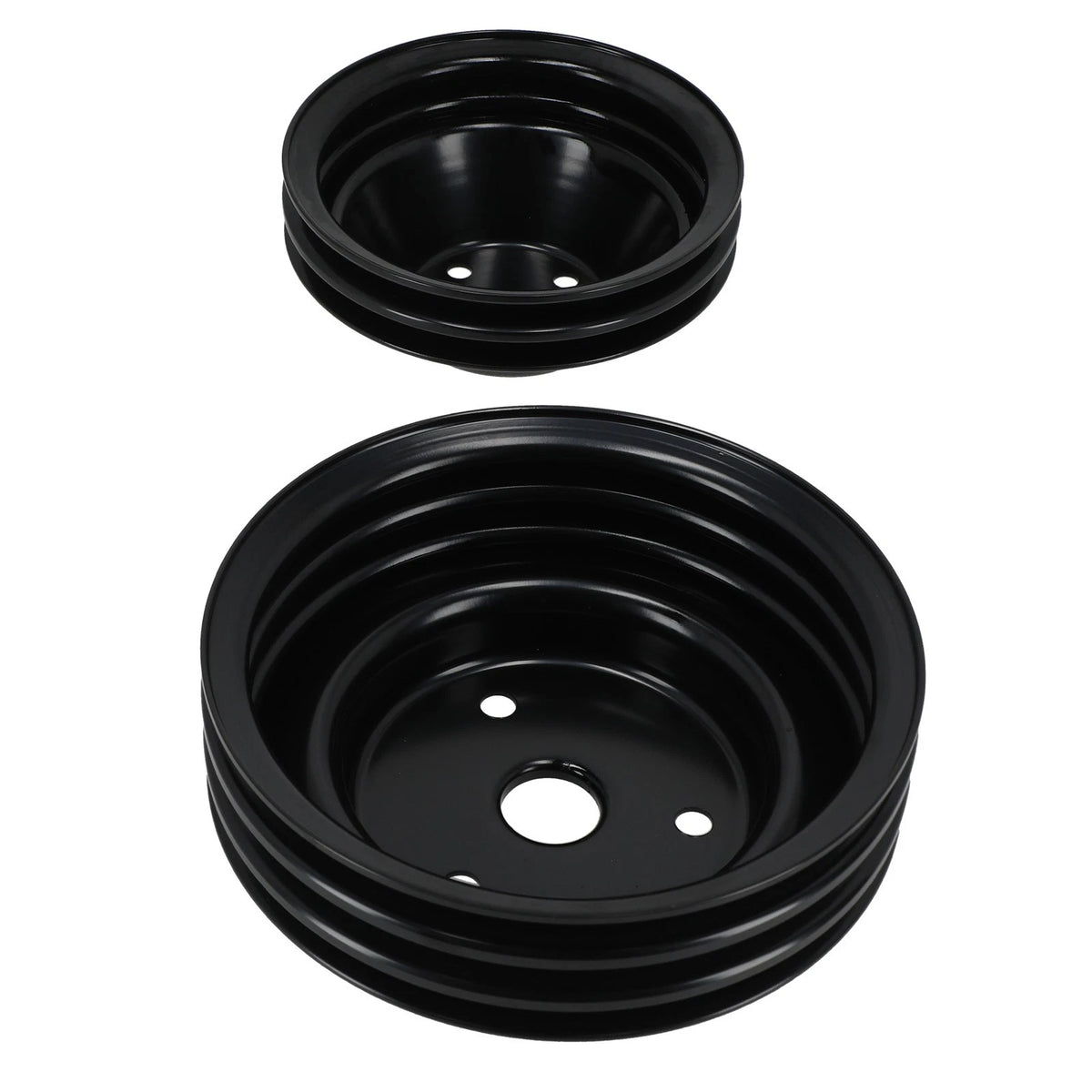 Crankshaft V Belt Pulley Set for Chevy SBC 262-400 305 350 (LWP)