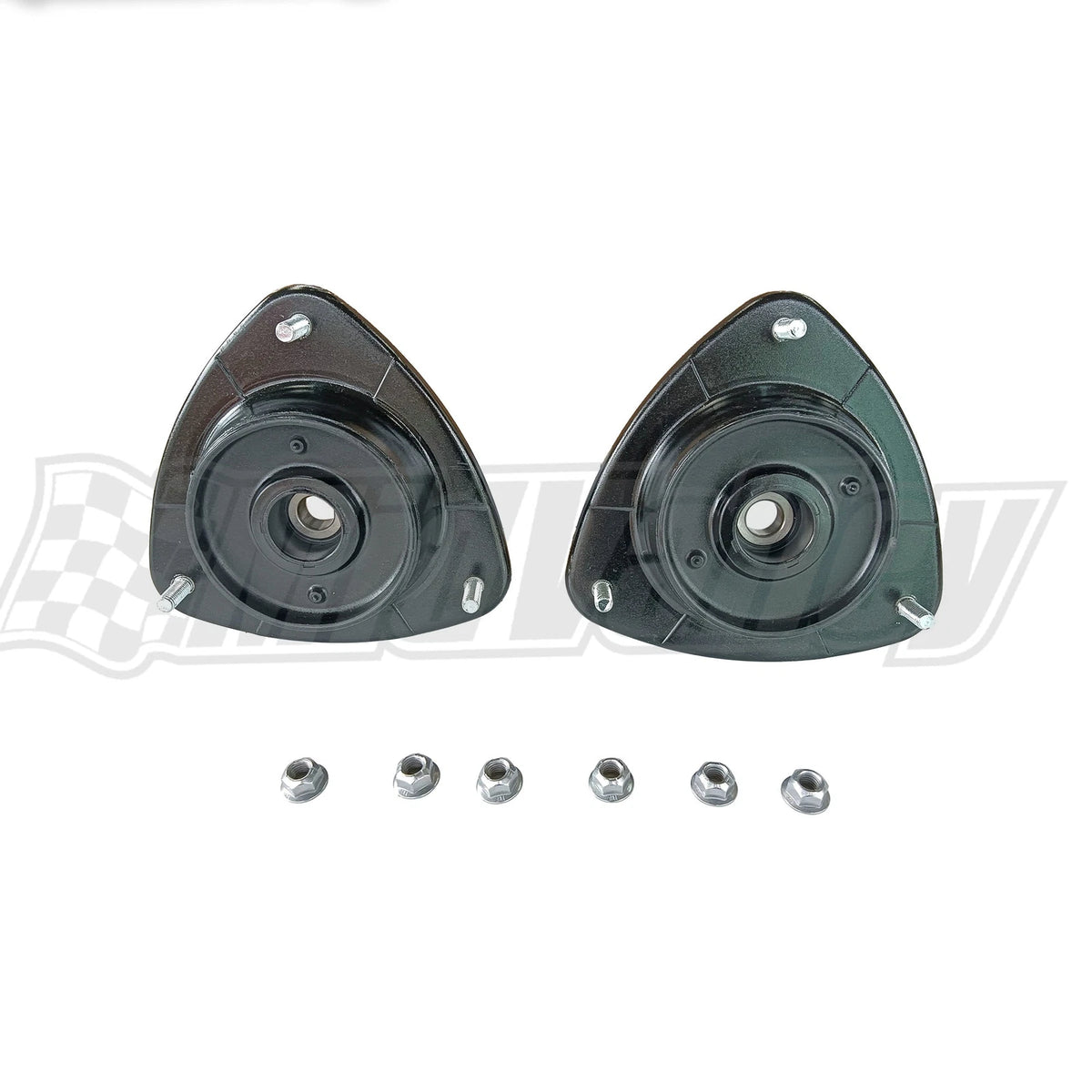 2X Front Upper Strut Mount Kit for Subaru Forester Impreza Outback WRX (2005–2016)