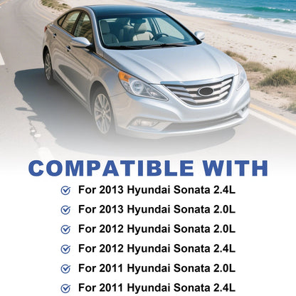 Front Bumper Grille Trim for Hyundai Sonata (2011–2013) HY1235101