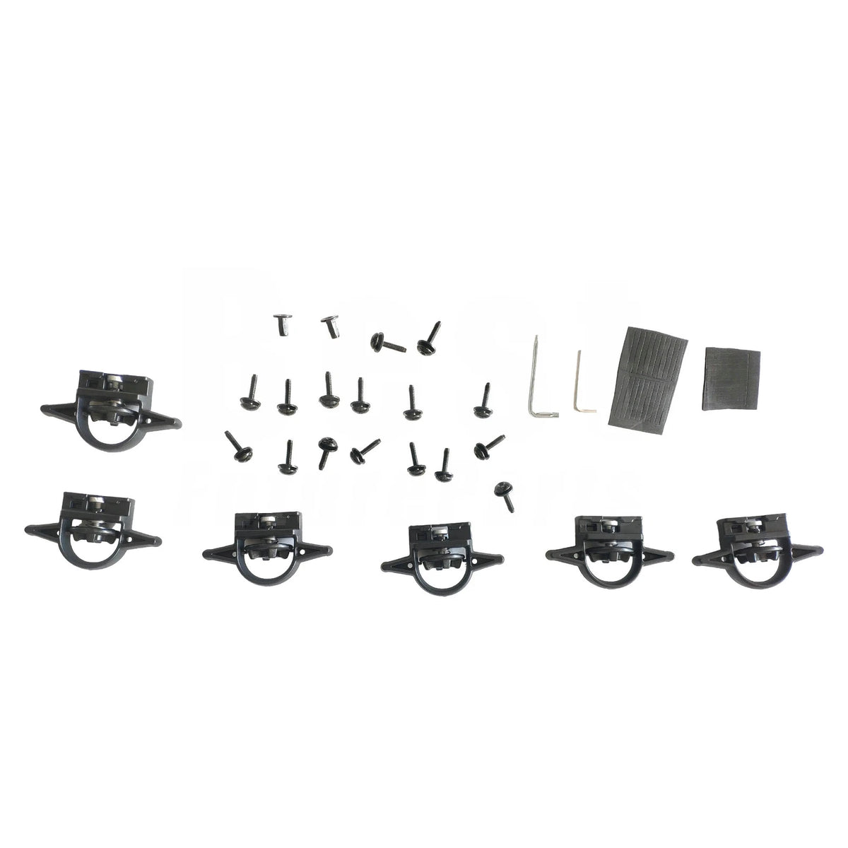 Trail Rail System Tie Down Rails 82215956 for Jeep Gladiator (2020–2023)