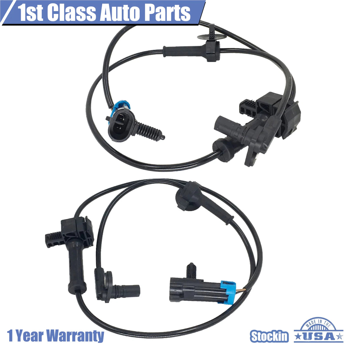 2X ABS Wheel Speed Sensor for Escalade Suburban Tahoe (2002–2014)