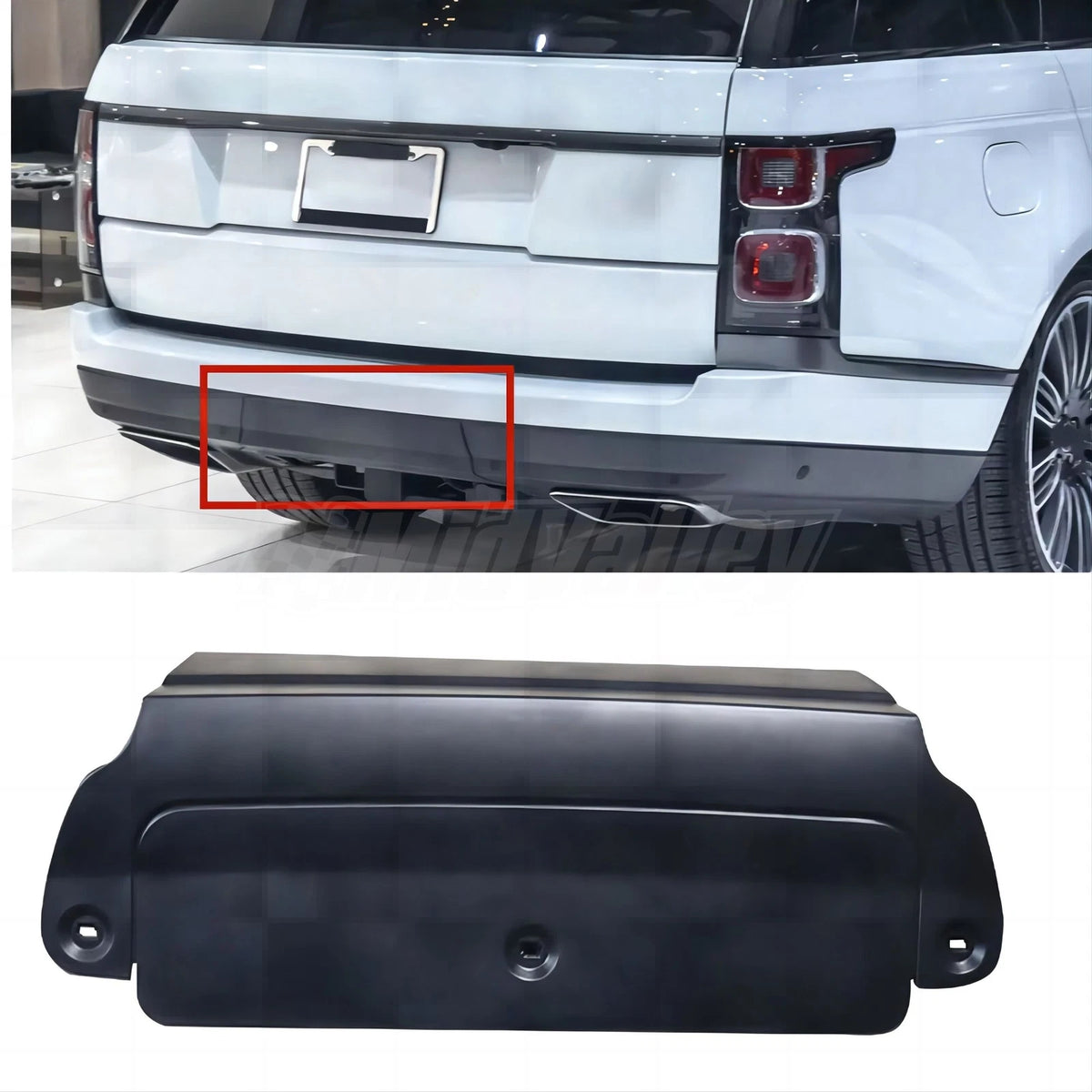 Rear Hitch Receiver Cover for Land Rover Range Rover (2013–2018)