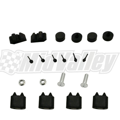 Rubber Stopper Kit & Hood Adjusters for Chevy Nova (1967–1979)