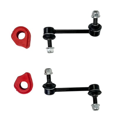 Set of 4 Rear Sway Bar Links & Bushings for Bravada Envoy Rainier Trailblazer (2002–2009)