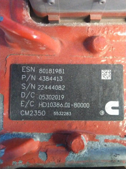 Engine Control Module (ECM) for Cummins X15 EPA 17 (2020) - Replaces 4384413