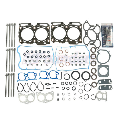 Head Gasket Set Kit & Head Bolt for Subaru Legacy Forester 2.5L (1996–1999)