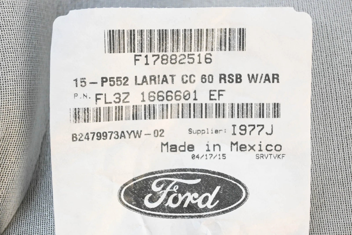 Rear Seat Back Cover for Ford (2015–2021) FL3Z-1666601-EF