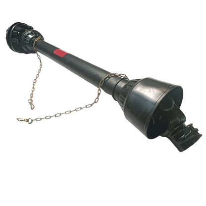 PTO Shaft for 1-3/8" Smooth Bore with 1/2" Shear Bolt & 2 Disc Slip Clutch