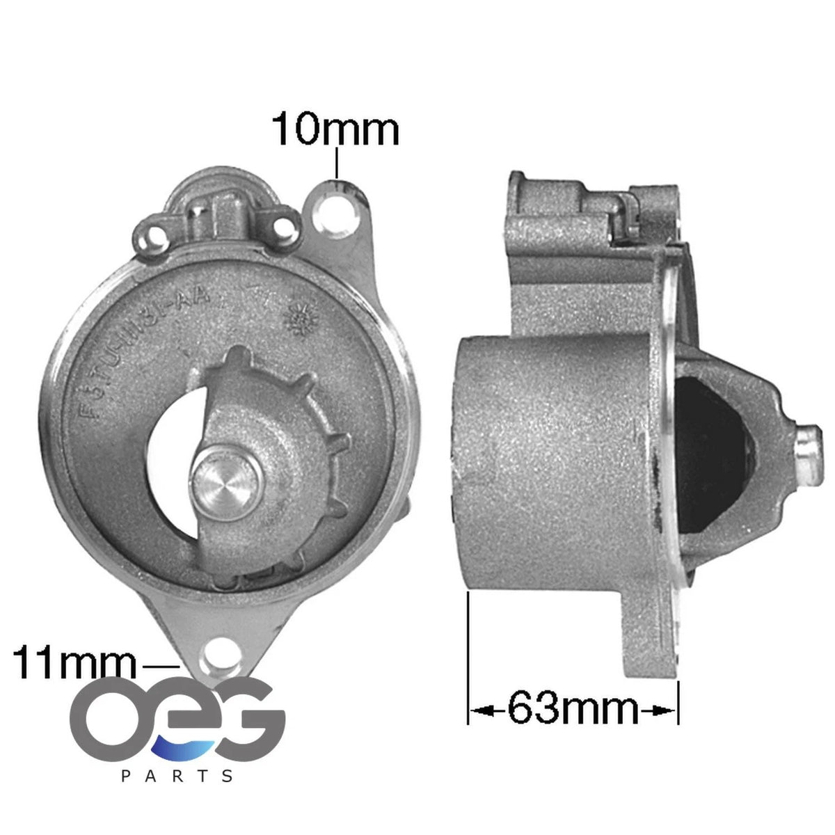 Starter Frame for Ford Club Wagon 5.8L (1995–1996) 37114054 F2TZ-11130-A