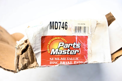 Disc Brake Pad Kit for Parts Master MD746 (NOS)