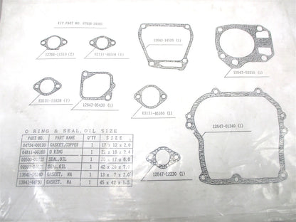 Engine Gasket Kit for Kubota GH120 (07916-29365, 07916-29360)