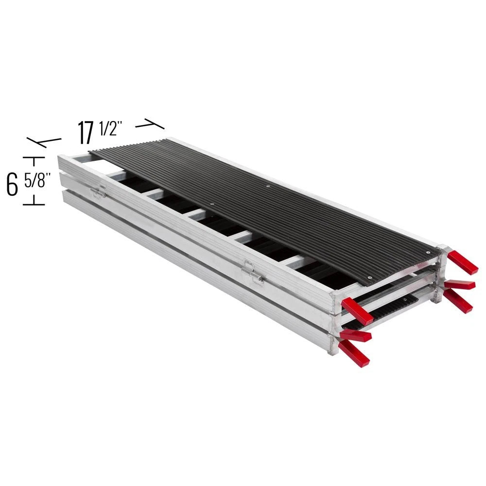 Folding Snowmobile Ramp Extension for Black Ice SNO-6054-HDXW-EXT-S (5' x 54")