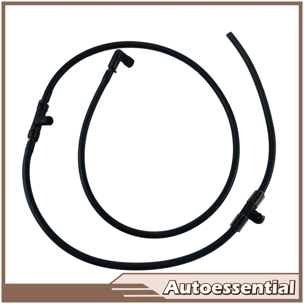 Black Washers Hose for Ford F250 F350 F450 F550 Super Duty (2008–2010)