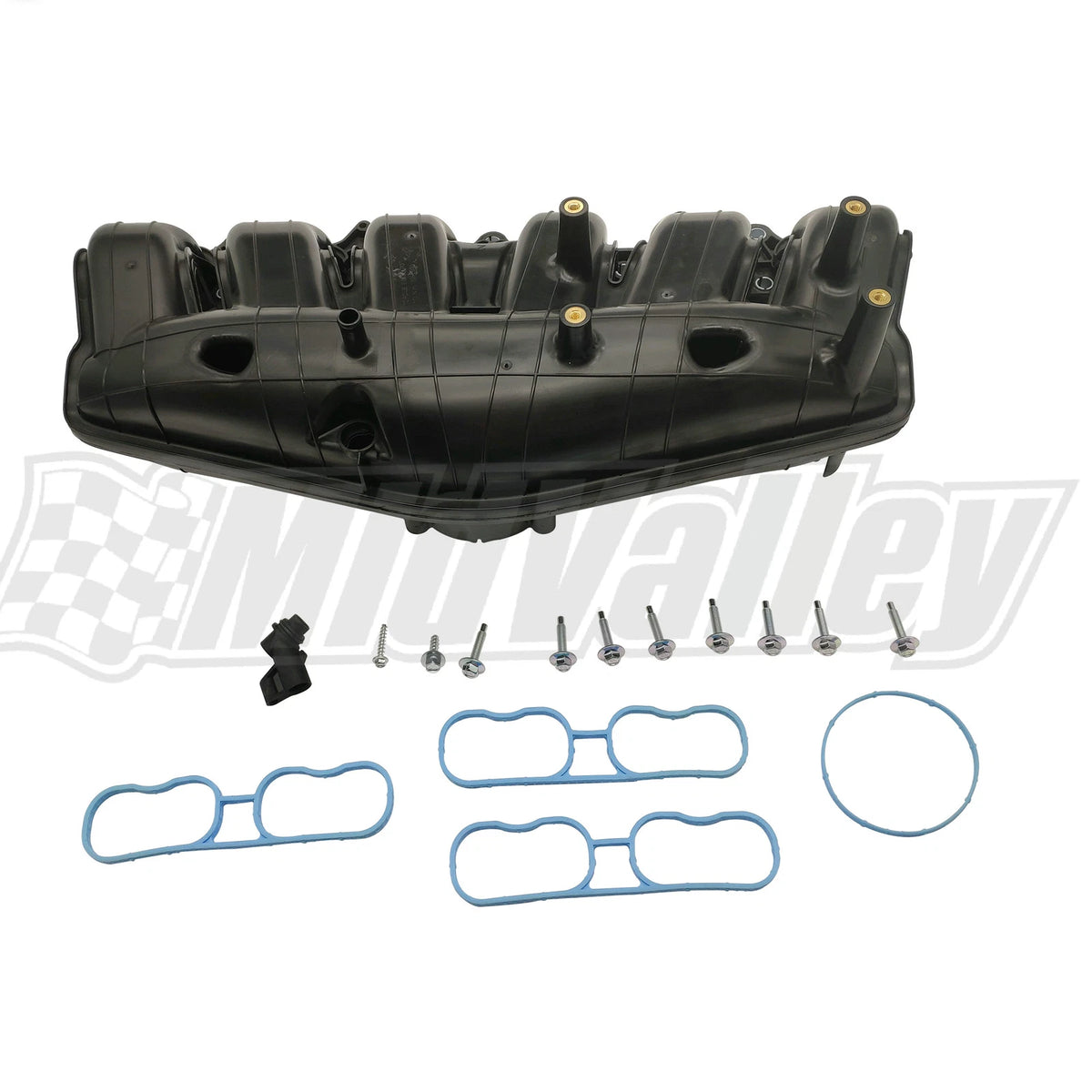 Intake Manifold w/Gaskets for Chevy Trailblazer GMC Envoy Isuzu Saab 9-7x (2002–2009)