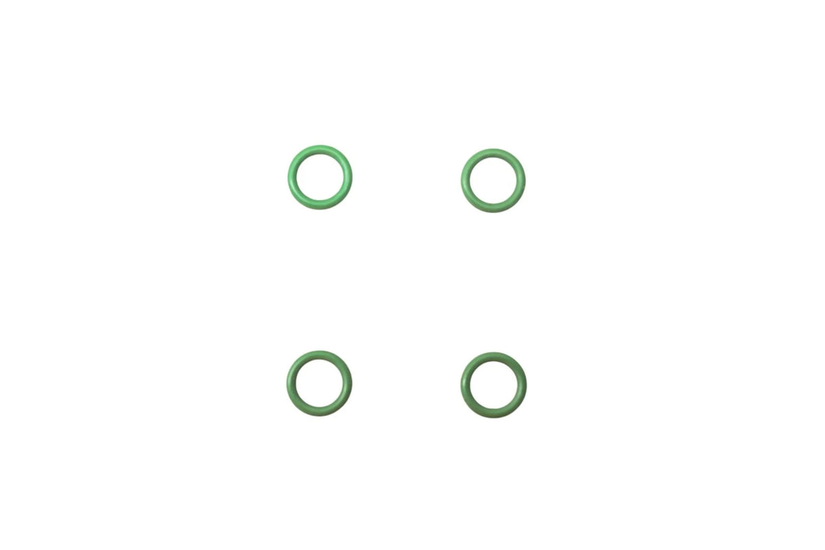 Set of 4 OEM Motorcraft 391396-S100 Green AC O-Rings for Ford