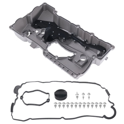 Silver Aluminum Valve Cover for BMW 118i 120i 318i 320i (2004–2013) 11127555212