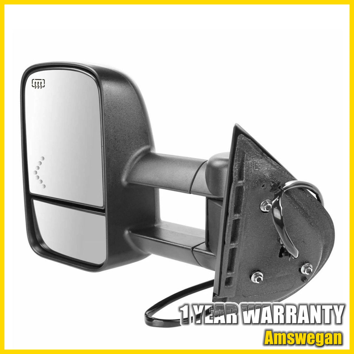 Left Towing Power Heated Signal Mirror for GMC Sierra, Chevy Silverado 1500 (2007–2014)