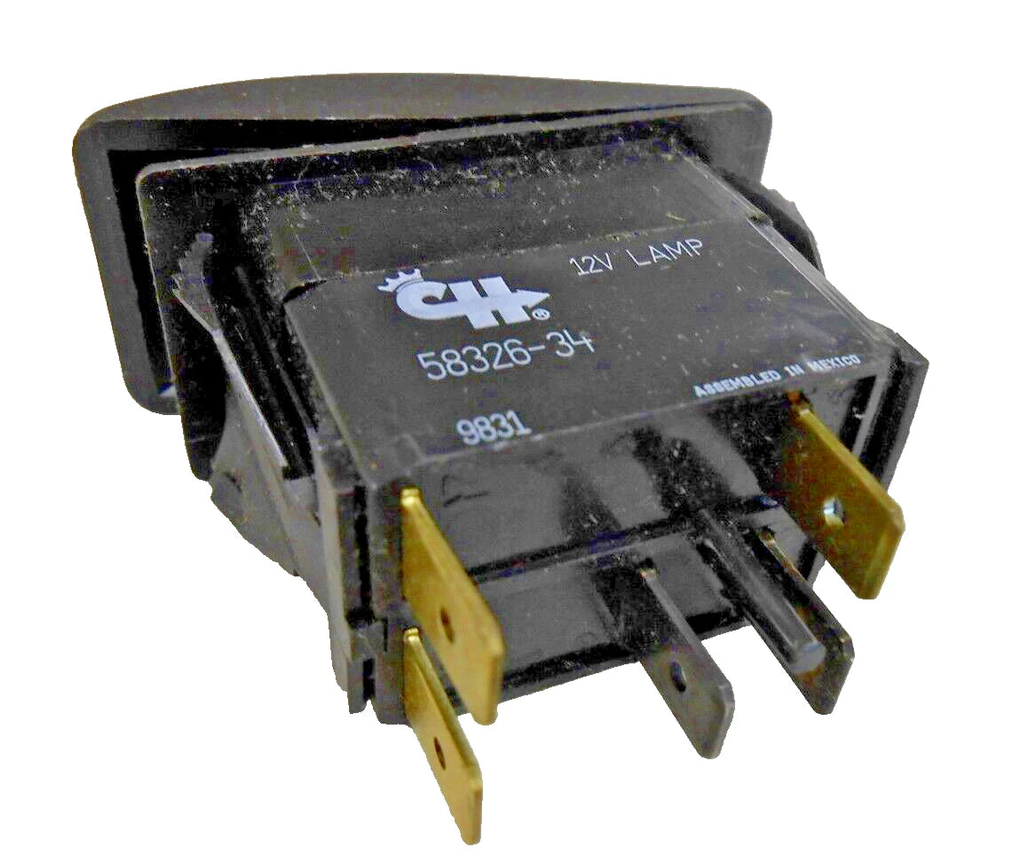Rocker Switch for Thomas Wheelchair Lift 12V (58326-34, 52003115)