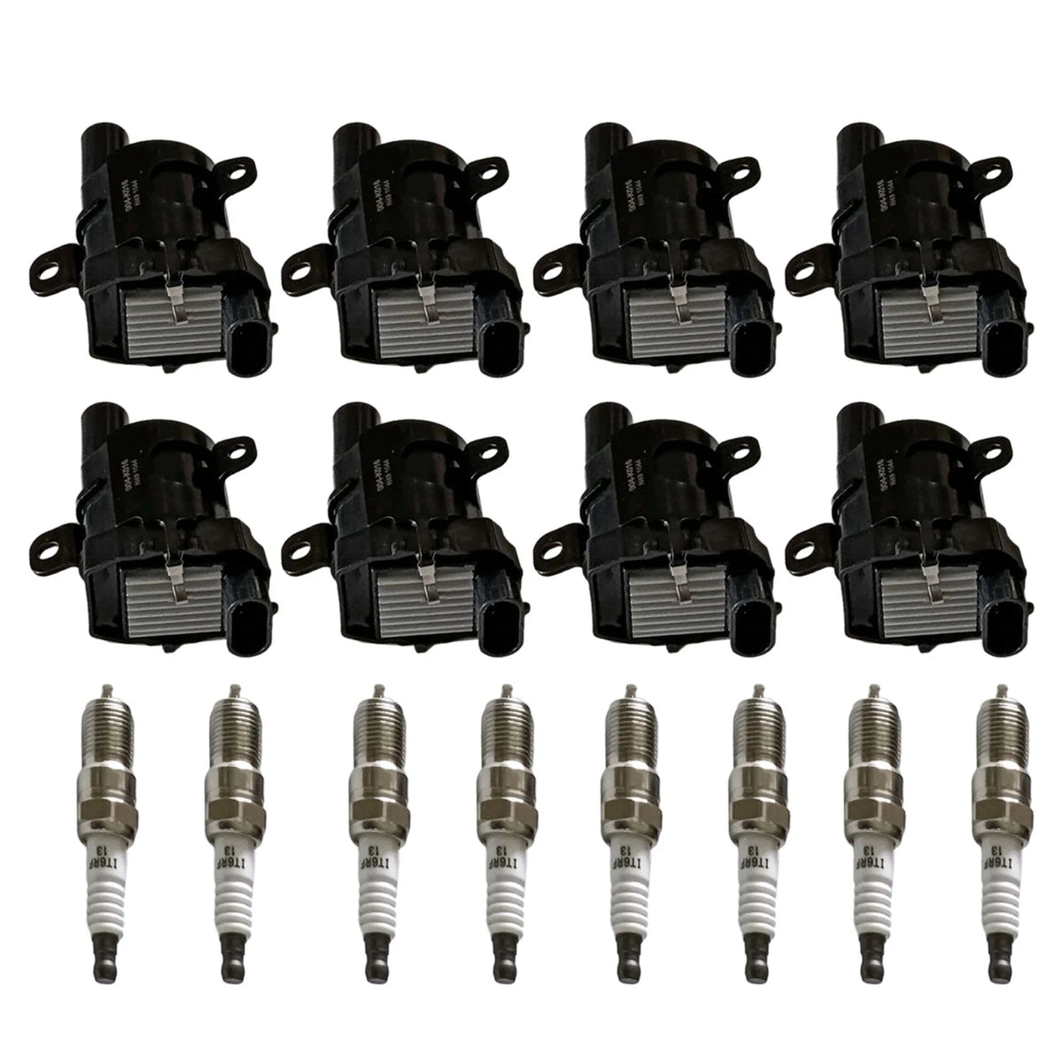 Set of 8 Ignition Coils & Iridium Spark Plugs for Express 1500 2500 3500