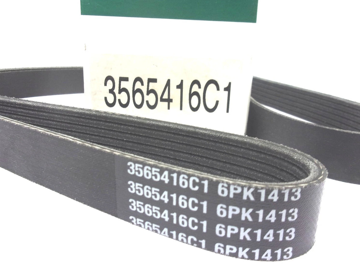Serpentine V-Belt 6PK1413 for International (3565416C1, K060557, 5060555)