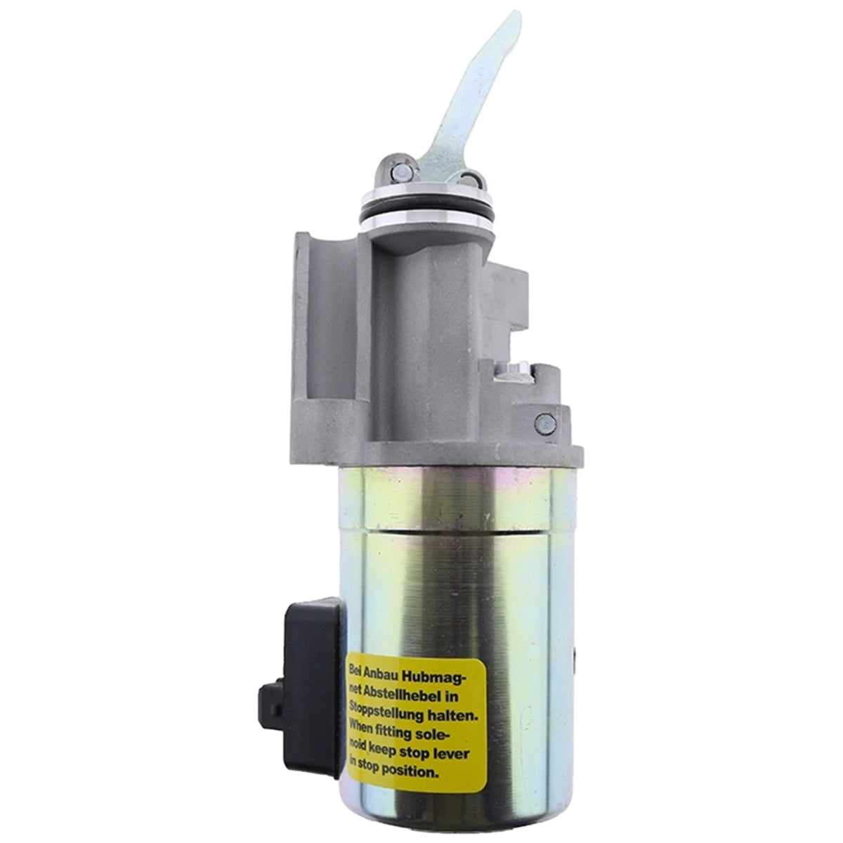 24V Shutoff Solenoid 02113791 04199903 for Deutz 1013 BF4M1013C BF6M1013C (–)