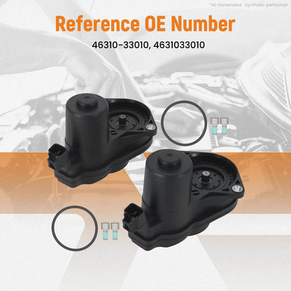 Pair Rear Brake Caliper Motor for Toyota C-HR Venza Sienna BZ4X Crown (2017–2023) 4631033010