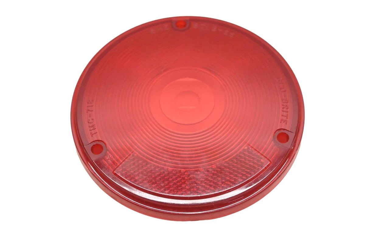 Glo-Brite Red Taillight Lens for TMC-718 (NOS) - Part Numbers 1111, 5952675