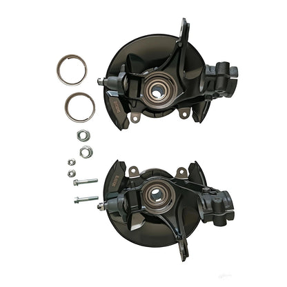 2X Front Steering Knuckle & Wheel Hub Bearing Assembly for Honda Accord