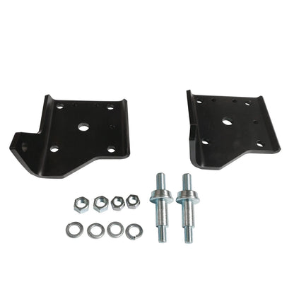 12-Pcs Leaf Spring Shock Plate Kit w/ Studs for Camaro Firebird Nova (1968–1972)