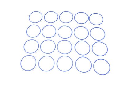 Set of 20 Blue O-Rings for Ford (4C4Z-4N046-AA, 1205G761)