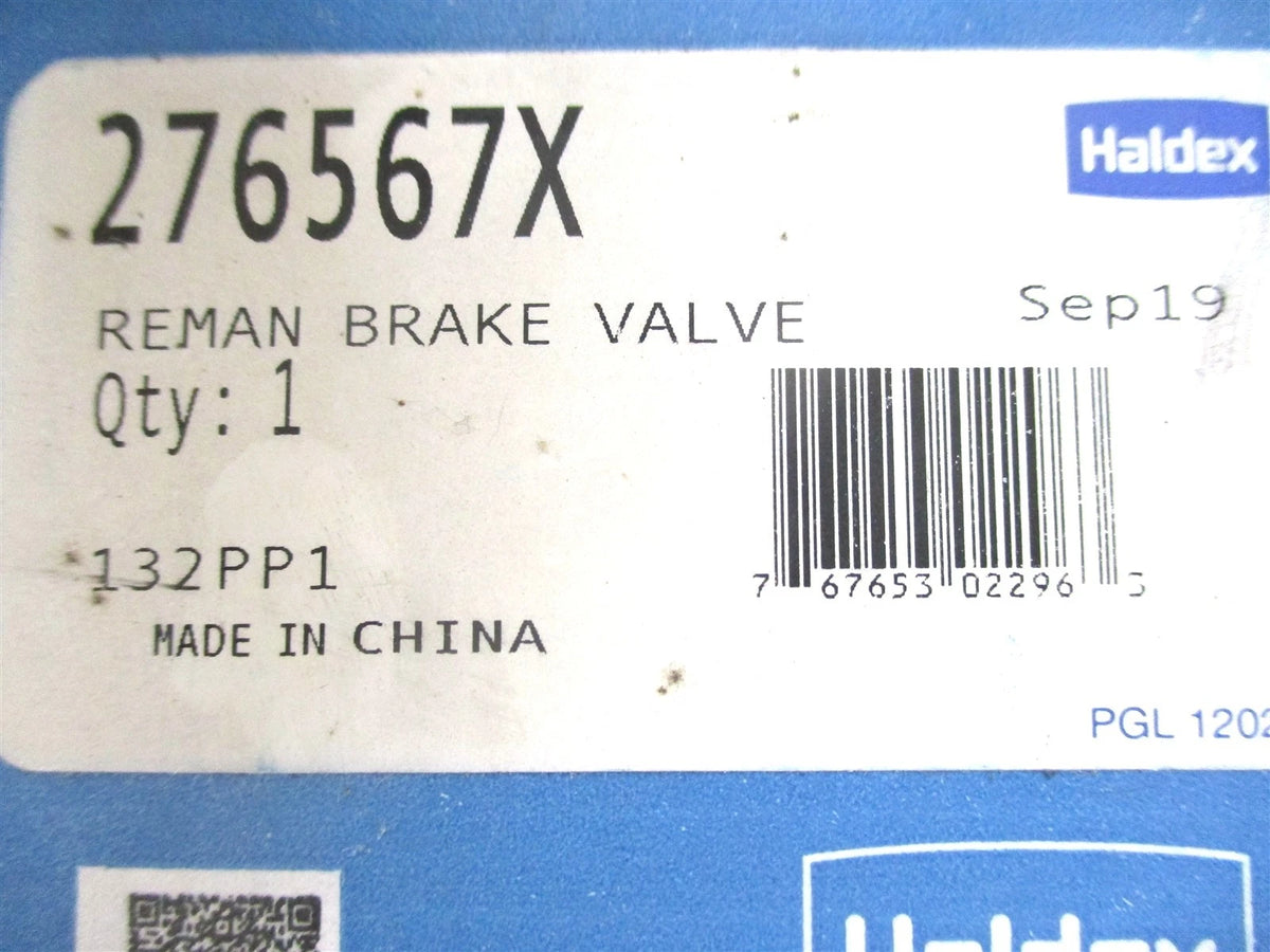Haldex PP-1 Push-Pull Hand Control Valve for Bendix (276567)