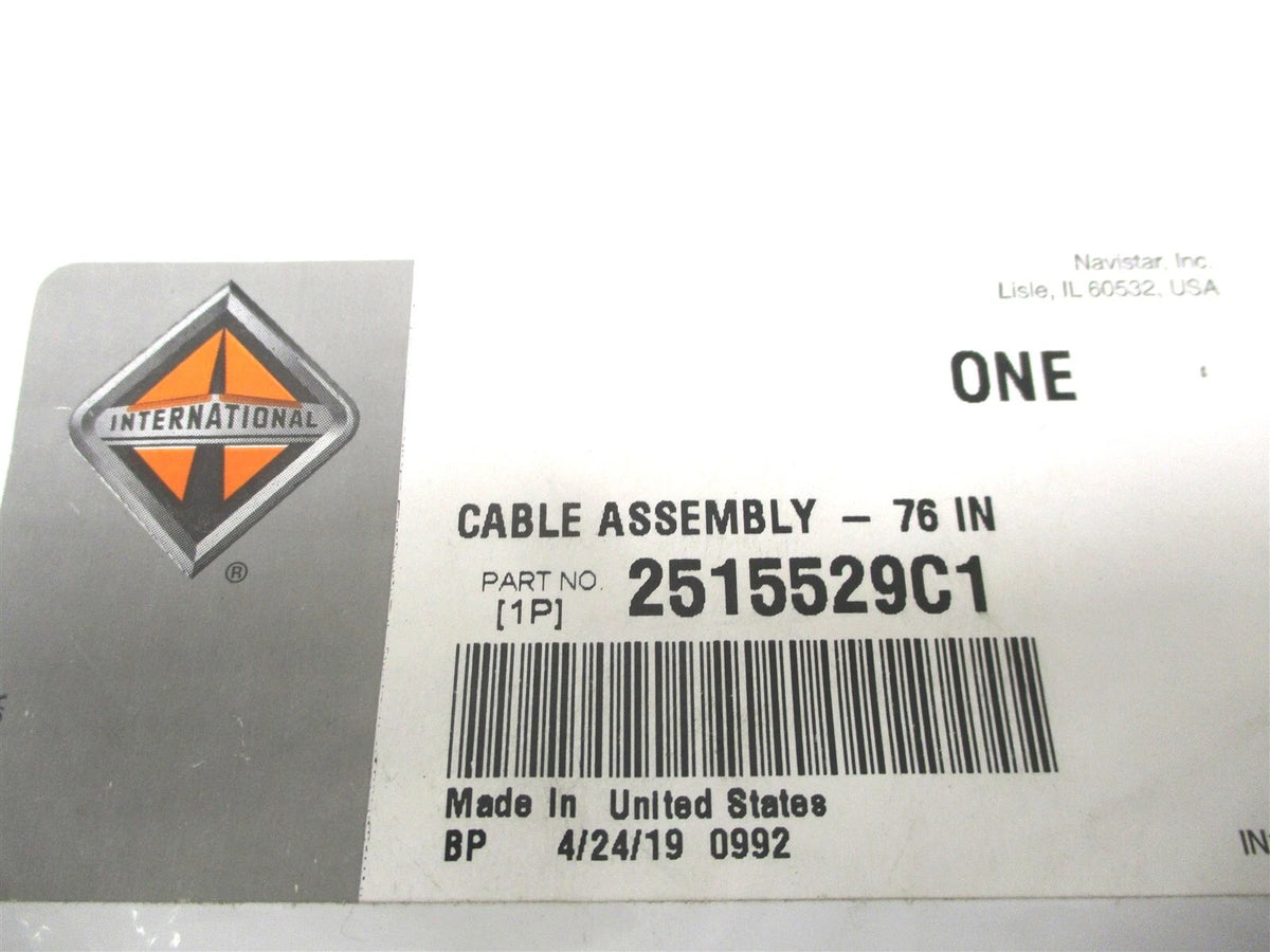 Water Valve Control Cable for International (OEM 2515529C1, 441355006)