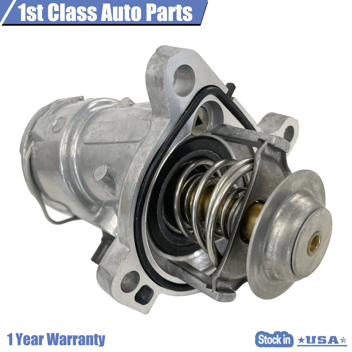 Engine Coolant Thermostat Housing Assembly for Mercedes C63 AMG S63 AMG (2008–2015)