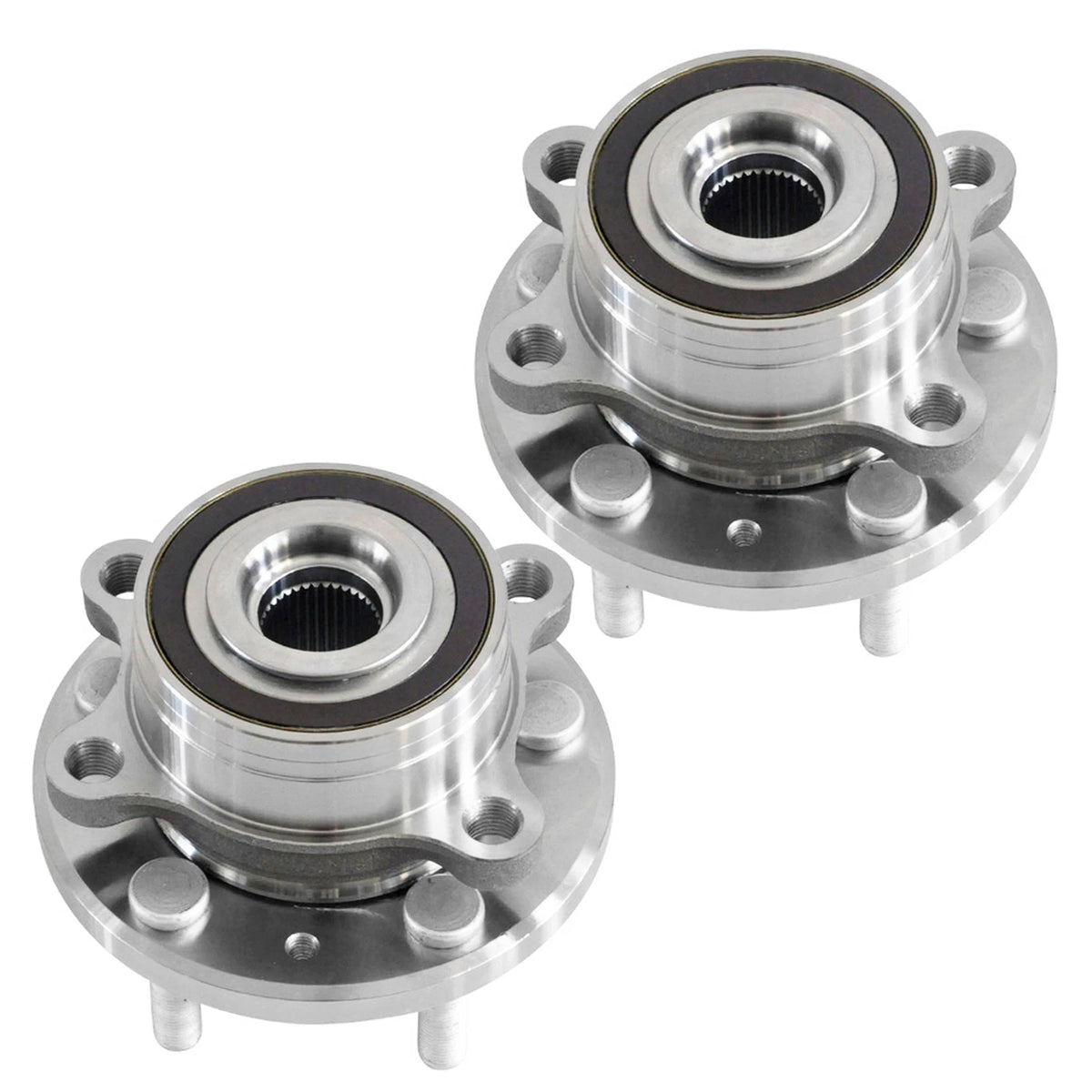 2X Front Rear Wheel Bearing Hub for Ford Explorer (2011–2018) 512460 2WD/4WD
