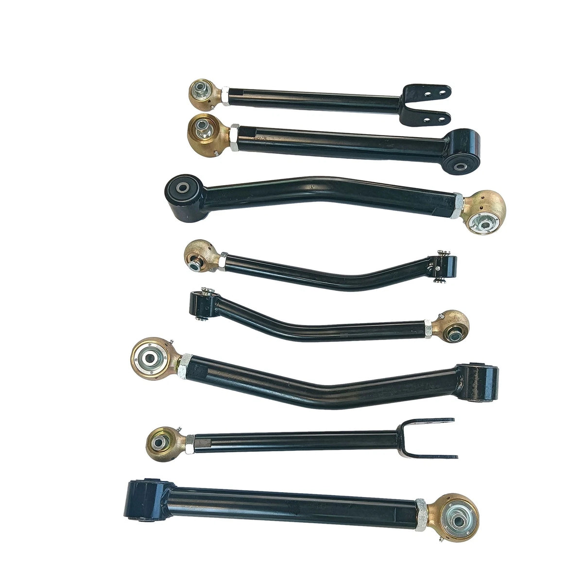 Set of 4 Adjustable Lift Control Arms for Jeep Wrangler JK (2007–2018) 0-6"