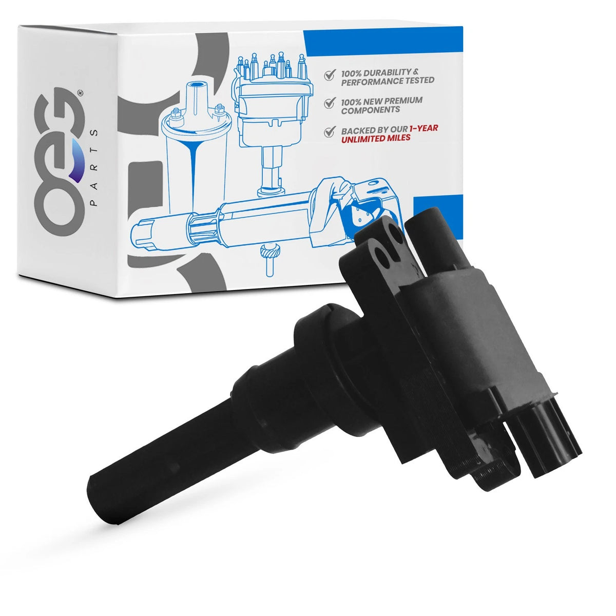 Ignition Coil for Mitsubishi Lancer L4 2.0L (2004–2005) MD321461 MD363552 DMB2037