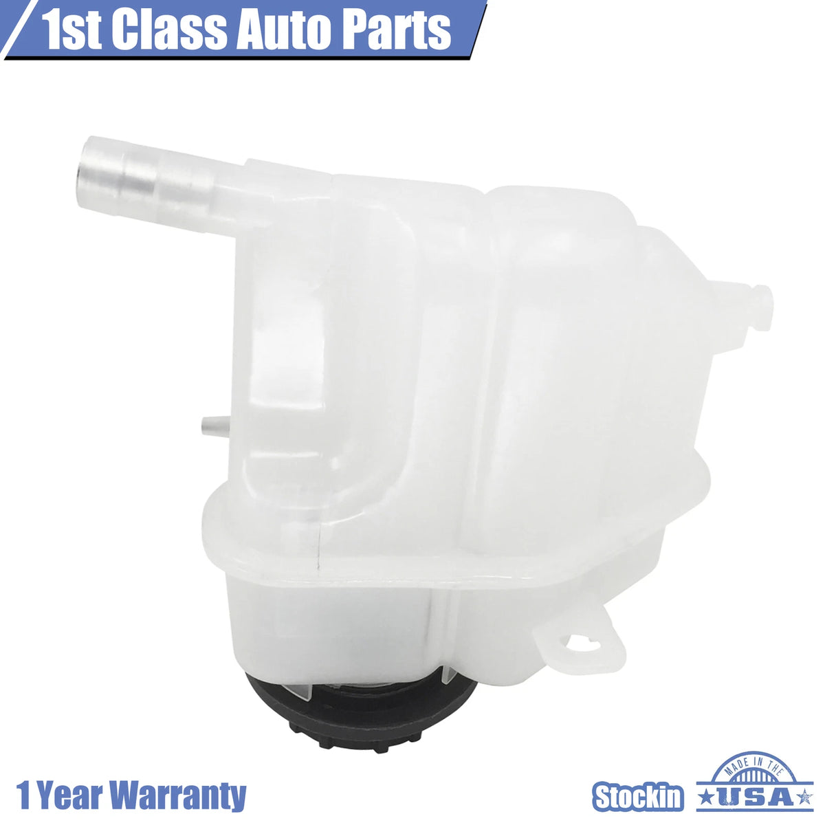 Radiator Coolant Overflow Reservoir Tank w/Cap for Ford Lincoln Mercury (N/A) 603-087