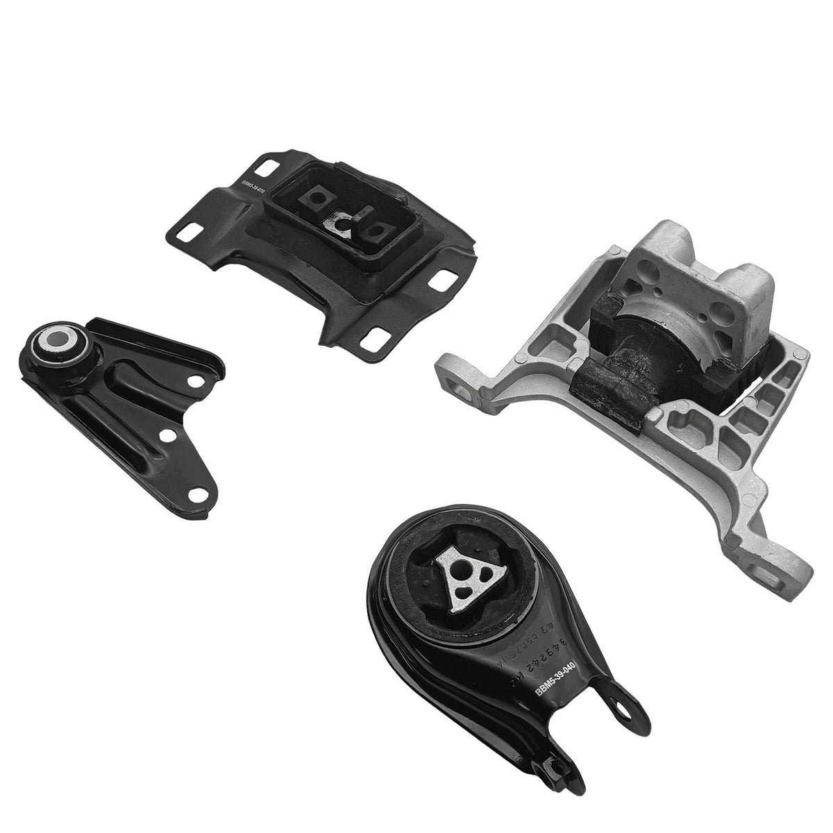 Set of 4 Engine, Trans & Torque Strut Mounts for Mazda 3 2.5L (2010–2015)