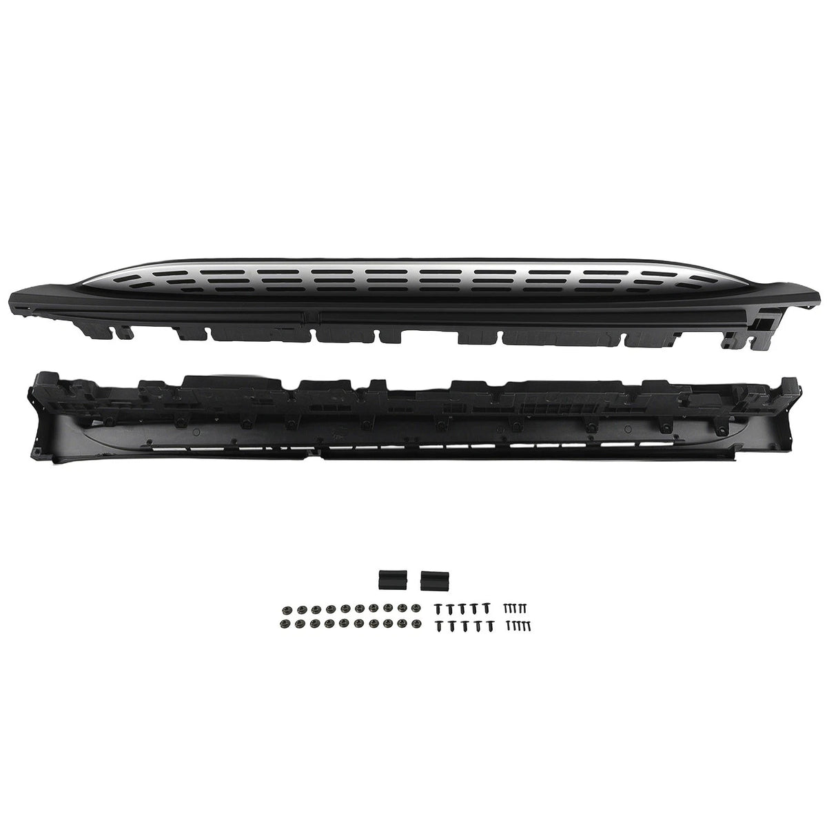 Black Nerf Bars Side Steps for Mercedes-Benz GLE Class (2020–2026) W167 Pair