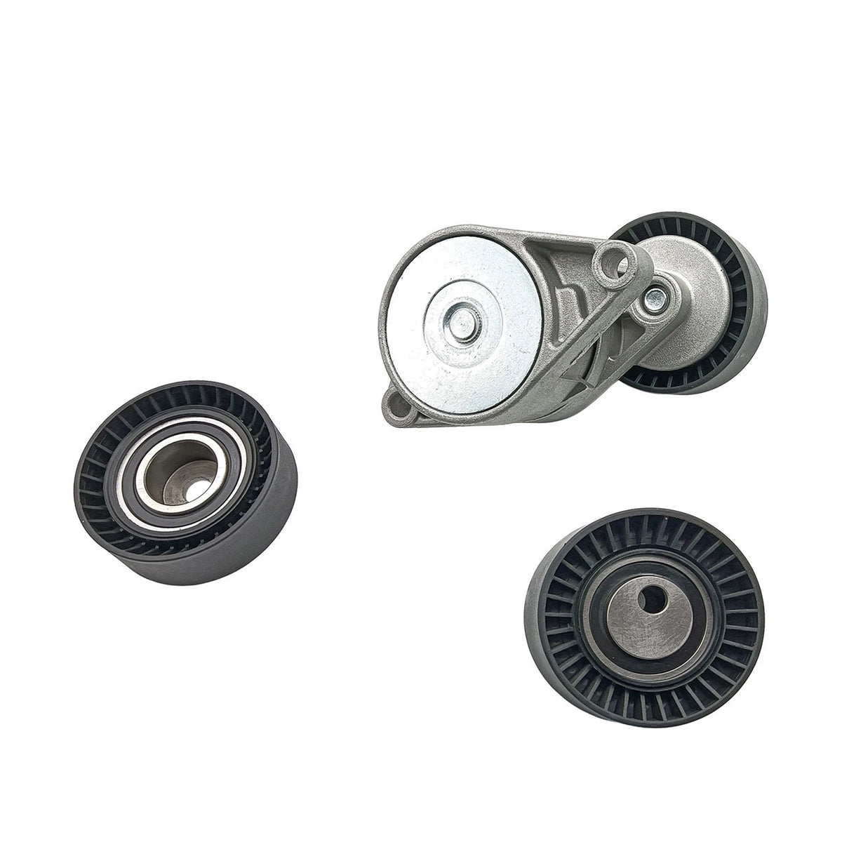 Serpentine Belt Tensioner Idler Pulley Timing Kit for BMW E36 E39 E46 (1992–2005)
