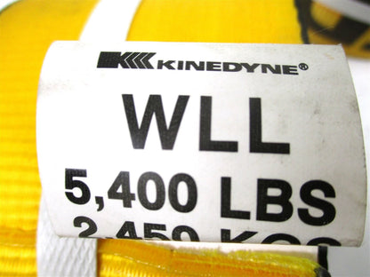 Set of 2 Kinedyne Flatbed Trailer Cargo Winch Straps 4" x 30' 5400LB