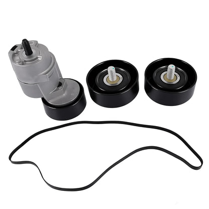 Serpentine Belt Drive Component Kit for Hyundai Sonata Kia Forte Optima (2006–2010)