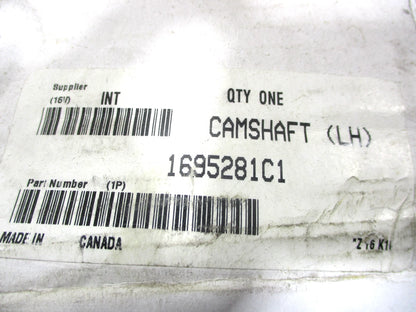 Genuine Meritor LH Air Brake Camshaft for Steer Axle 16.5" Drum (2210E7727, 1695281C1)
