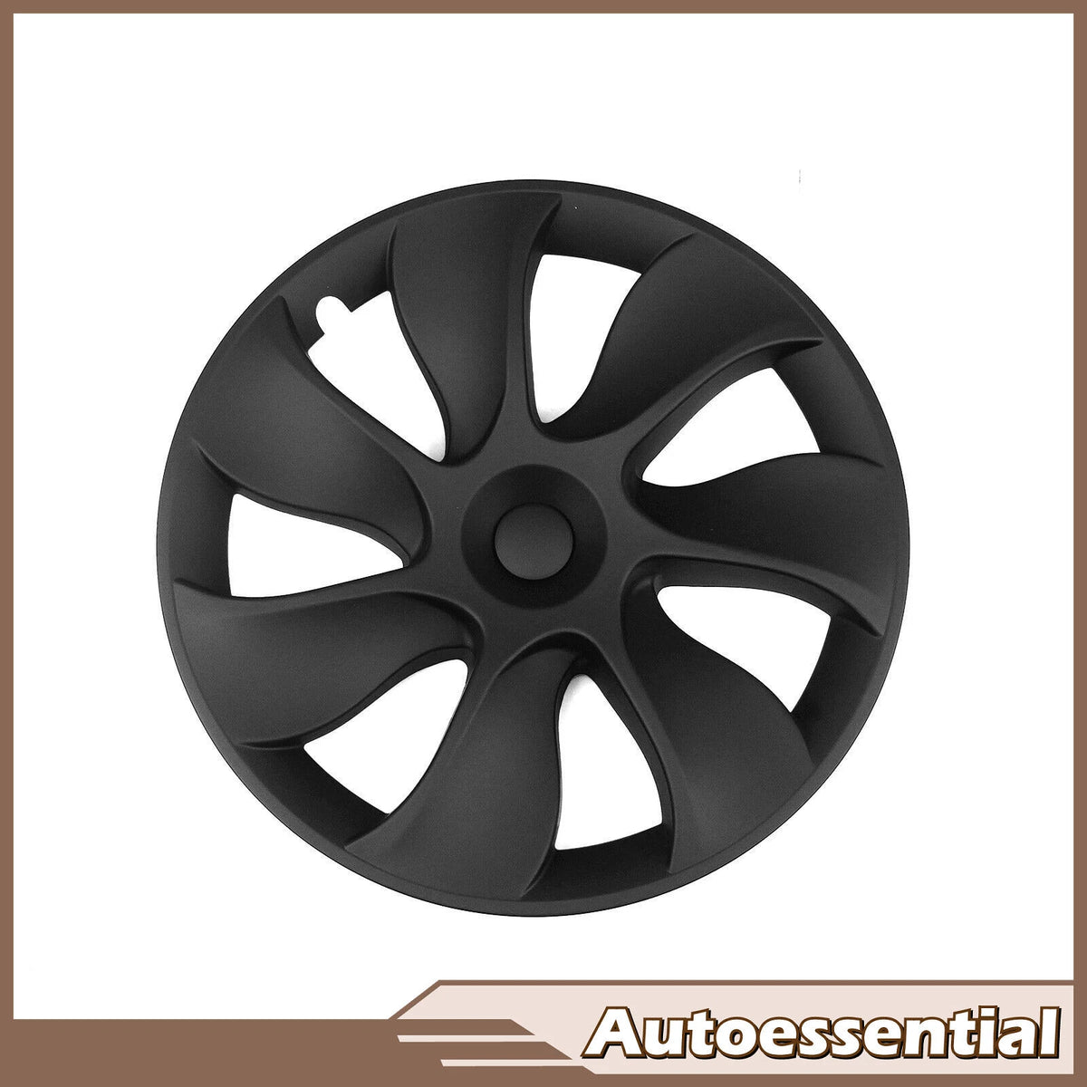 Set of 4 Wheel Hub Caps for Tesla Model Y (2020–2023) 19" Matte Rim Cover