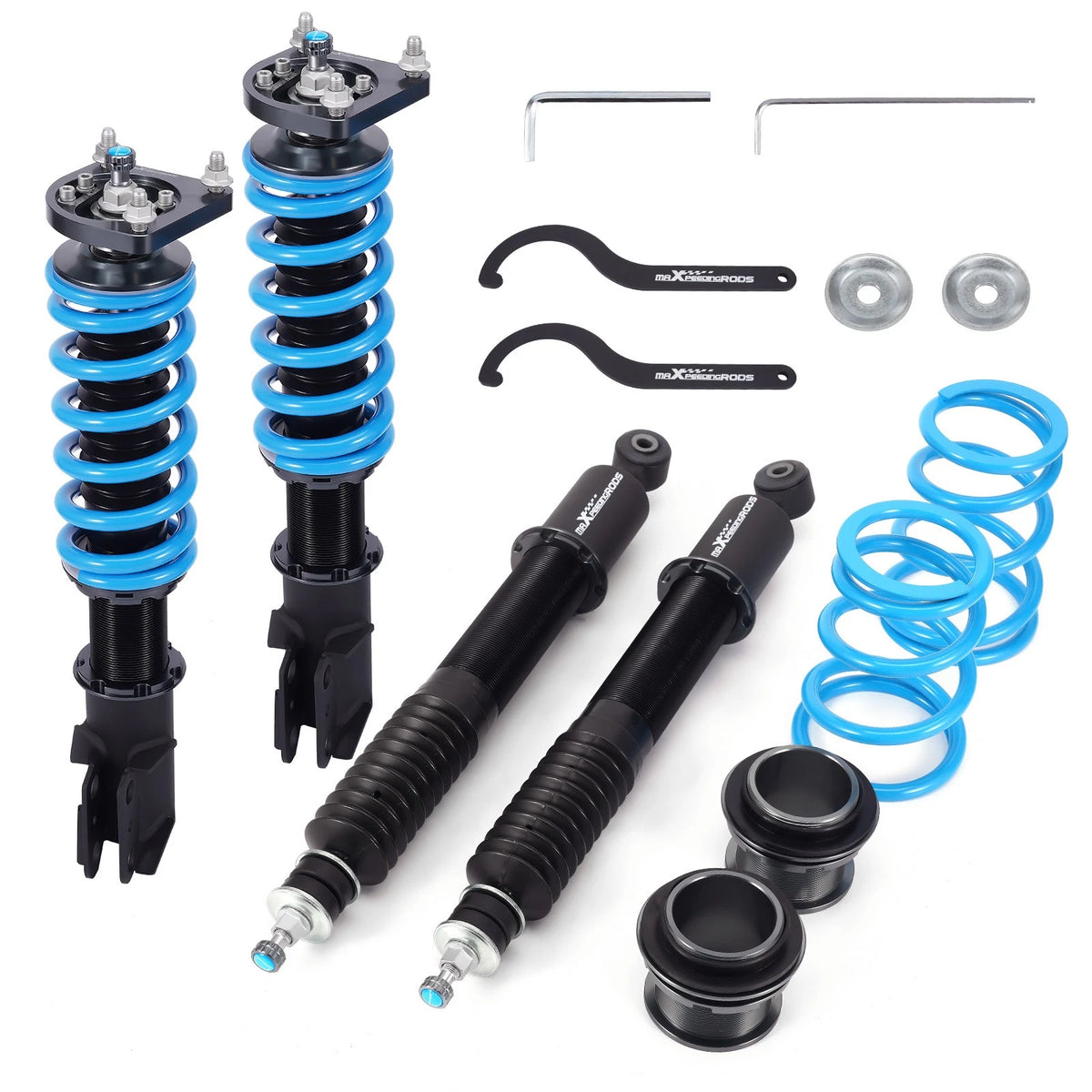 MaXpeedingrods T6 Coilovers 24 Step Damper Kit for Ford Mustang (1994–2004)